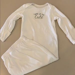 Carters Sleeper Gown